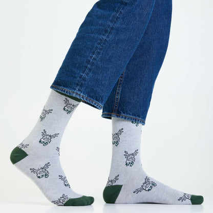 Reindeer Men's Crew Socks