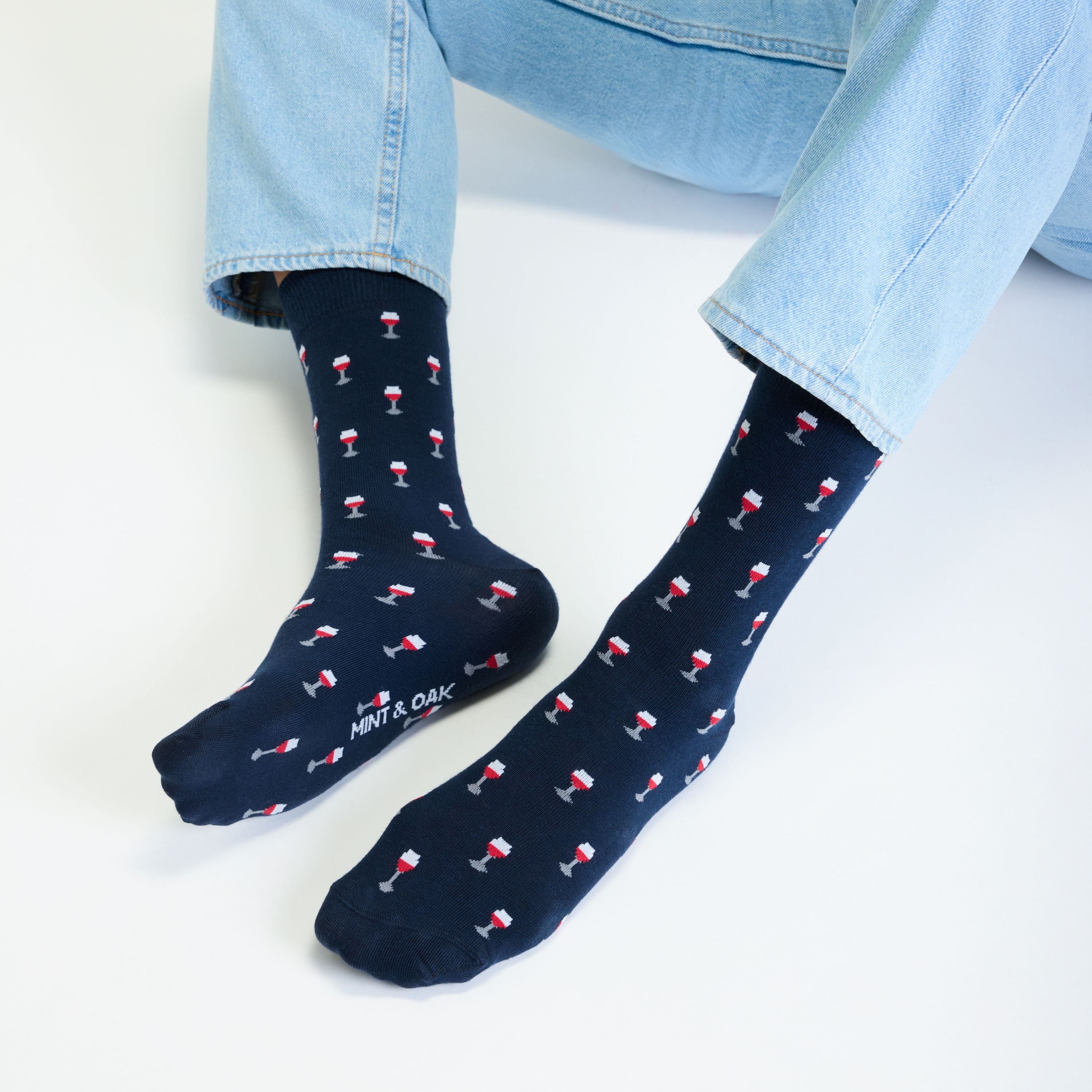 Wine Not? Men's Crew Socks