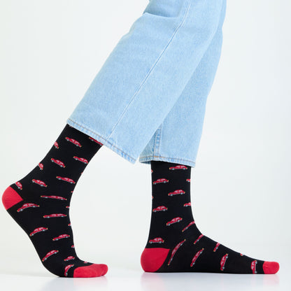 Zip Zip Zoom Men's Crew Socks