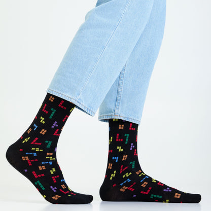 Tetris Men's Crew Socks