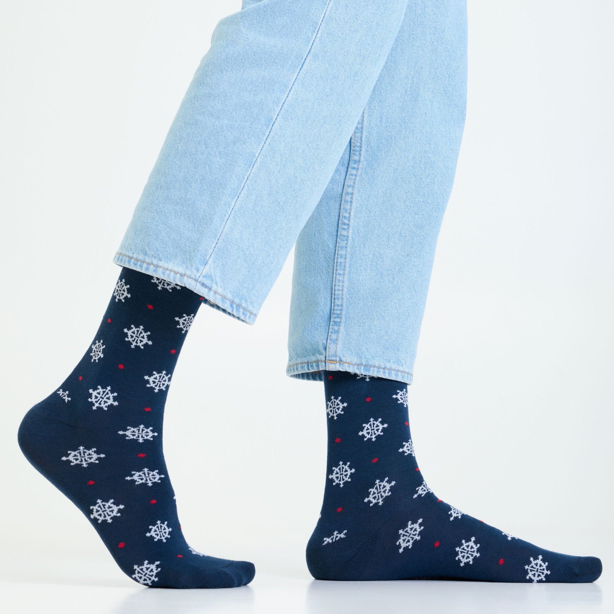 All Aboard Men's Crew Socks