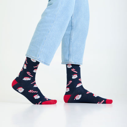 Elf Toes Trio Set-of-6 Crew Socks for Men