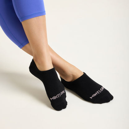 Sneaker No Show Socks For Women - Black