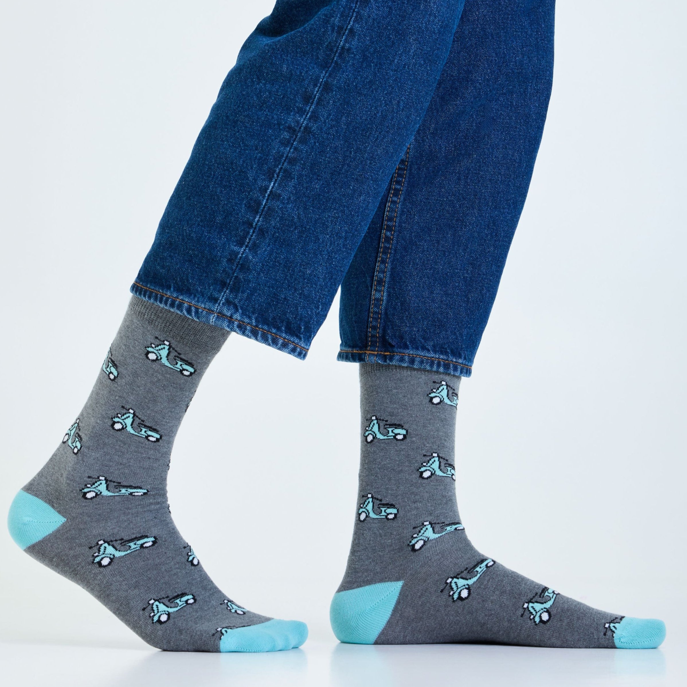 Scoot-Over Men's Crew Socks