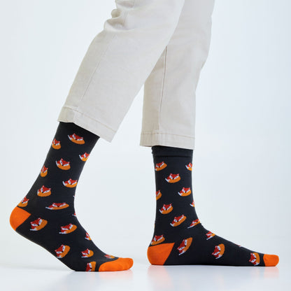 Toe-tally Cool Set-of-3 Crew Socks for Men
