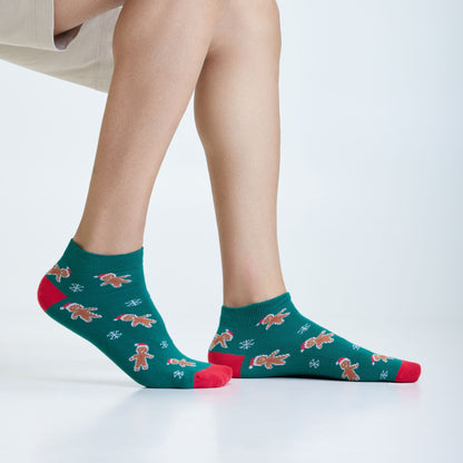Holiday Hues Trio Set-of-5 Ankle Socks for Men