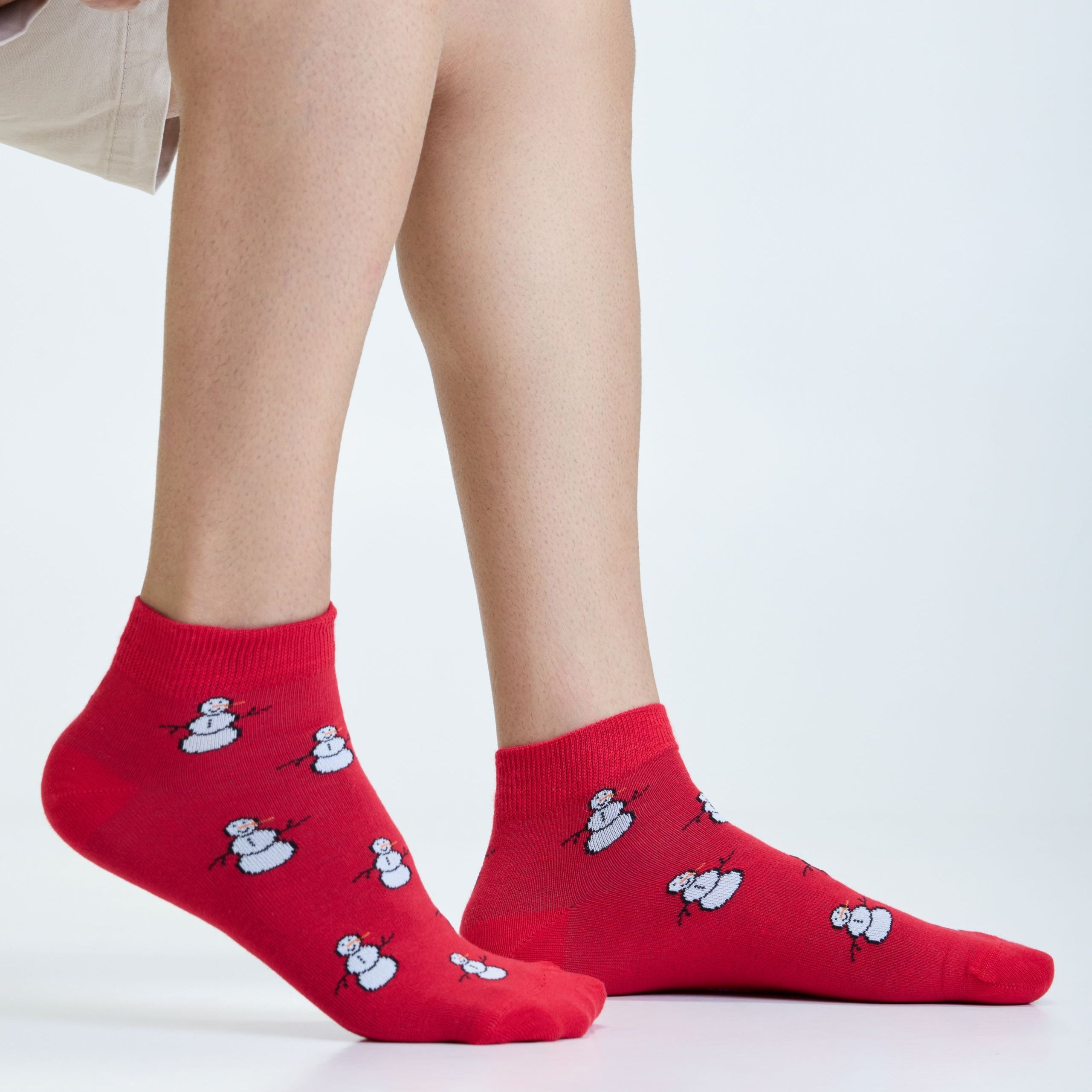 Magical Christmas Set-of-3 Ankle Socks for Men