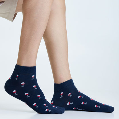 Happy Feet Club Set-of-5 Ankle Socks for Men