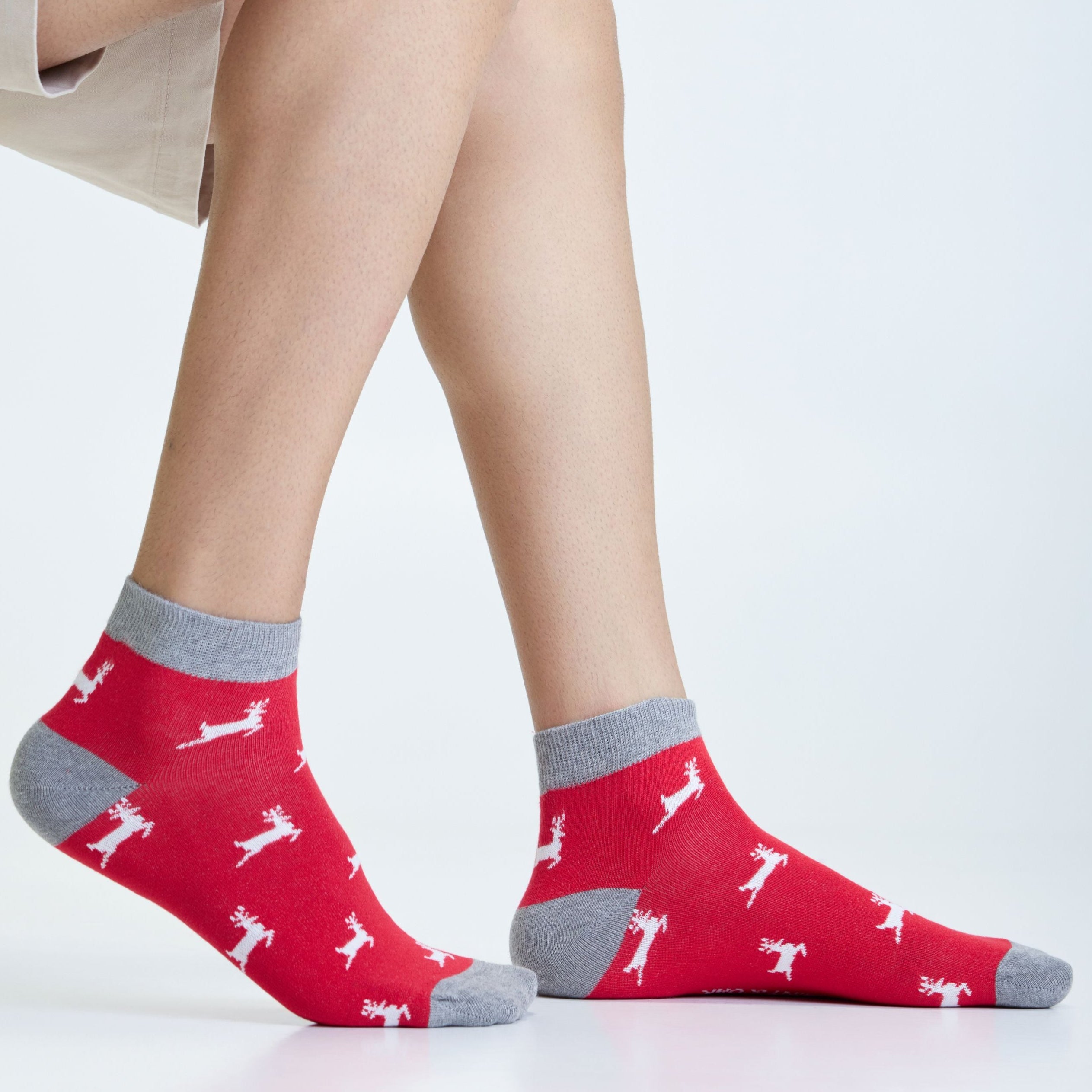 Red Dasher Men's Ankle Socks