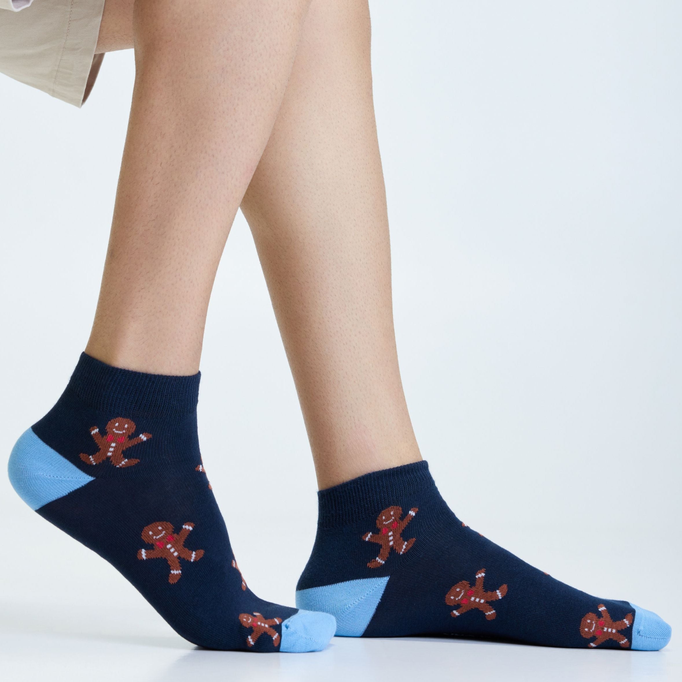 Magical Christmas Set-of-3 Ankle Socks for Men