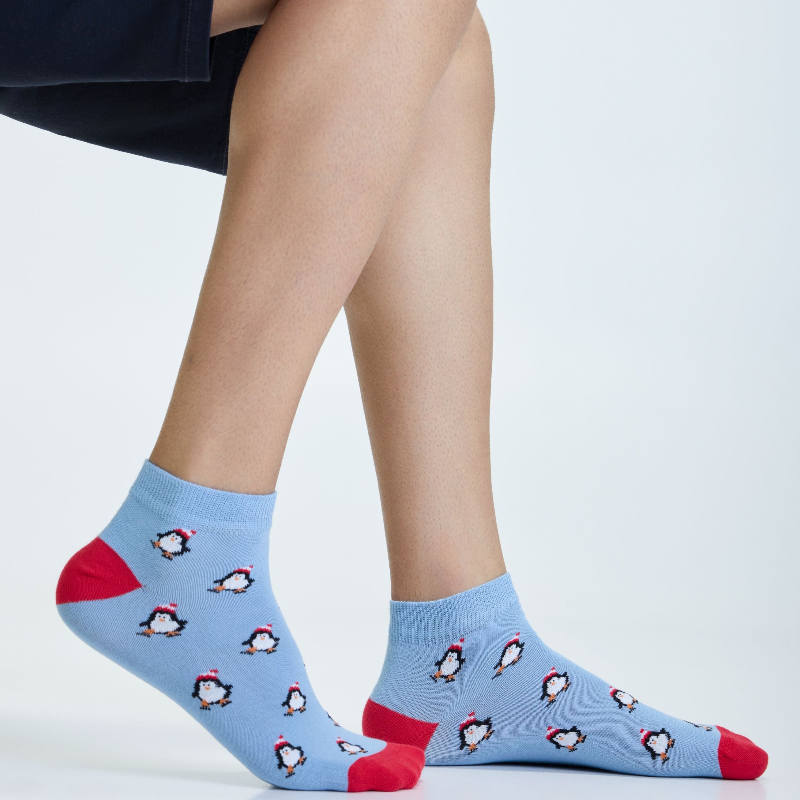 Magical Christmas Set-of-3 Ankle Socks for Men