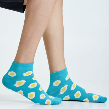 Happy Feet Club Set-of-5 Ankle Socks for Men