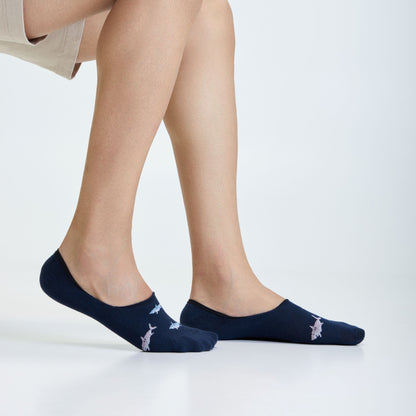 No-Show Loafer Socks for Men (Shark)