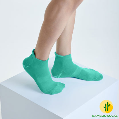 Green Sports Bamboo Socks For Men