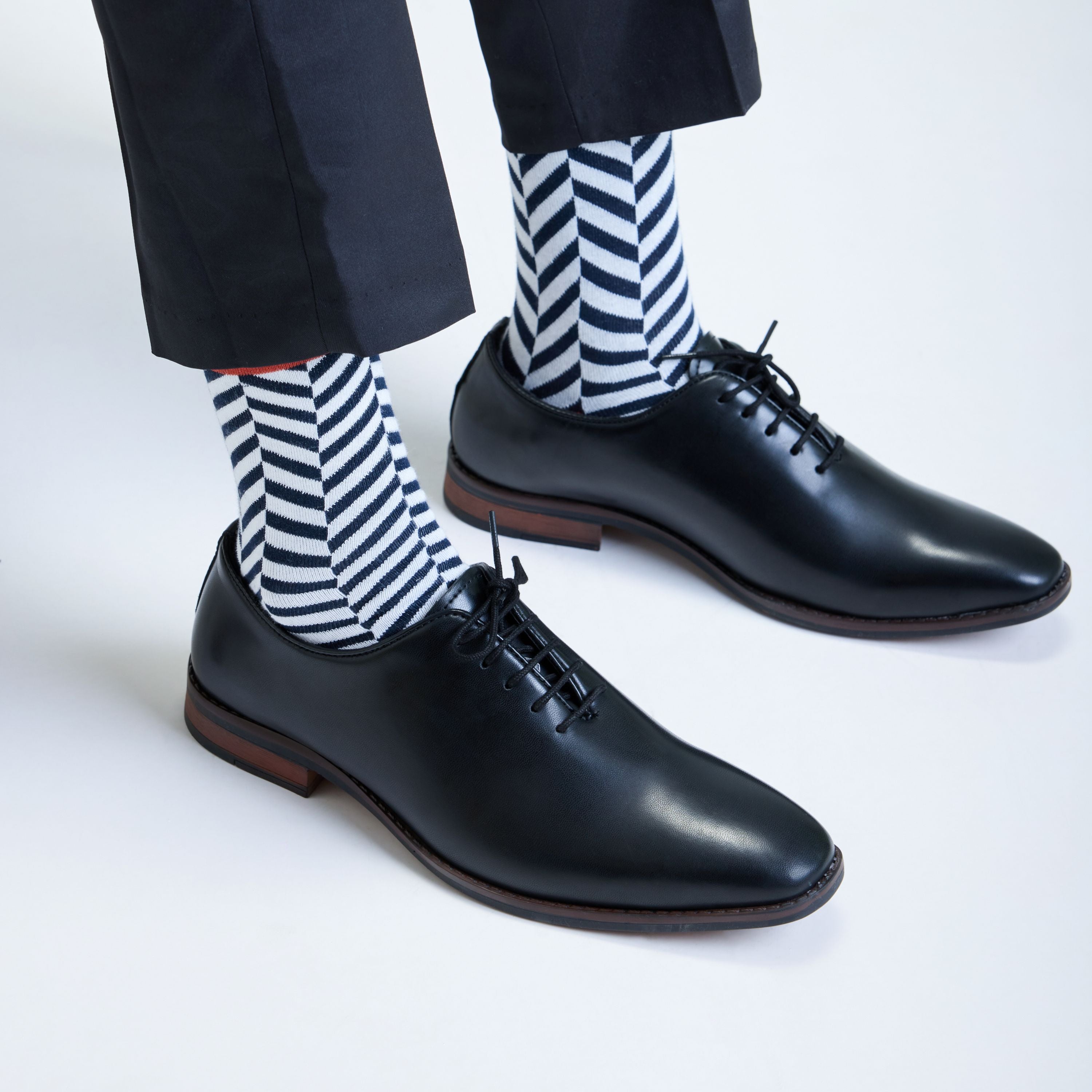 Simply Classic Set-of-3 Crew Socks for Men