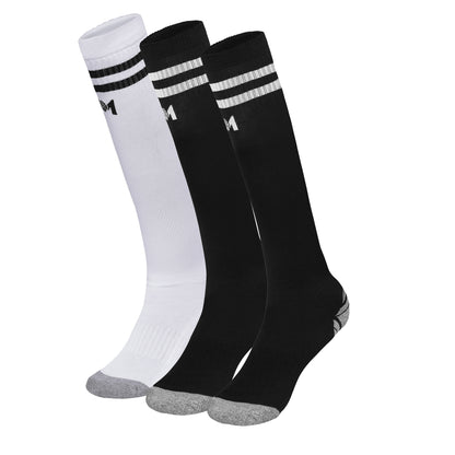 Kids Football Pack of 3 - (Black & White)