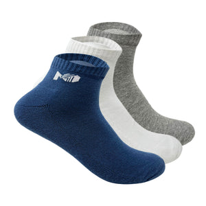 Terry Cushioned Basics Set of 3 Socks