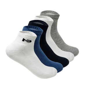 Terry Cushioned Sports Set of 5 Socks