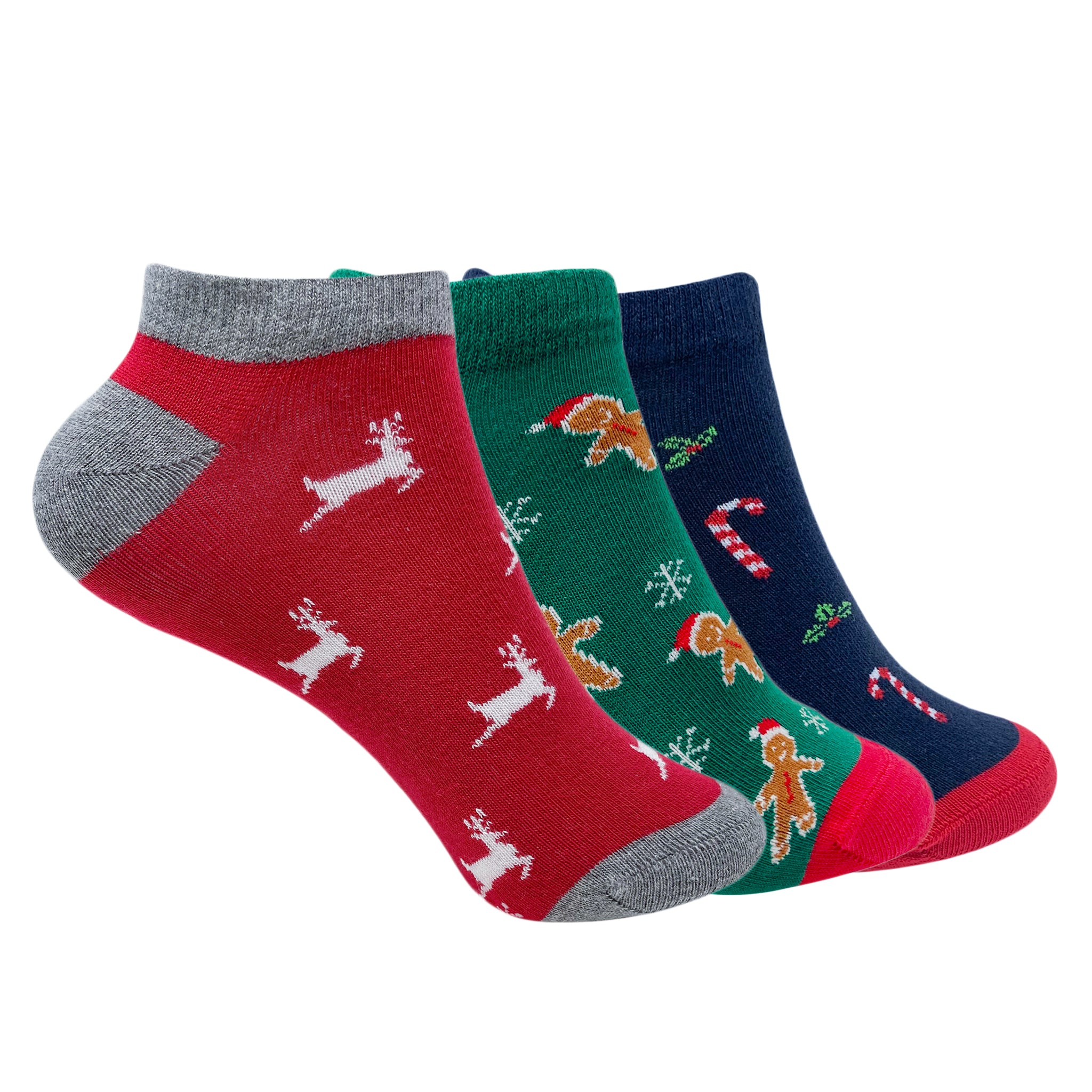 Christmas Classics Set of 3 Socks for Women - Giftbox Packaging