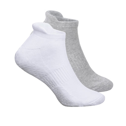 Men’s Ankle Length Performance Grip Socks - Set of 2