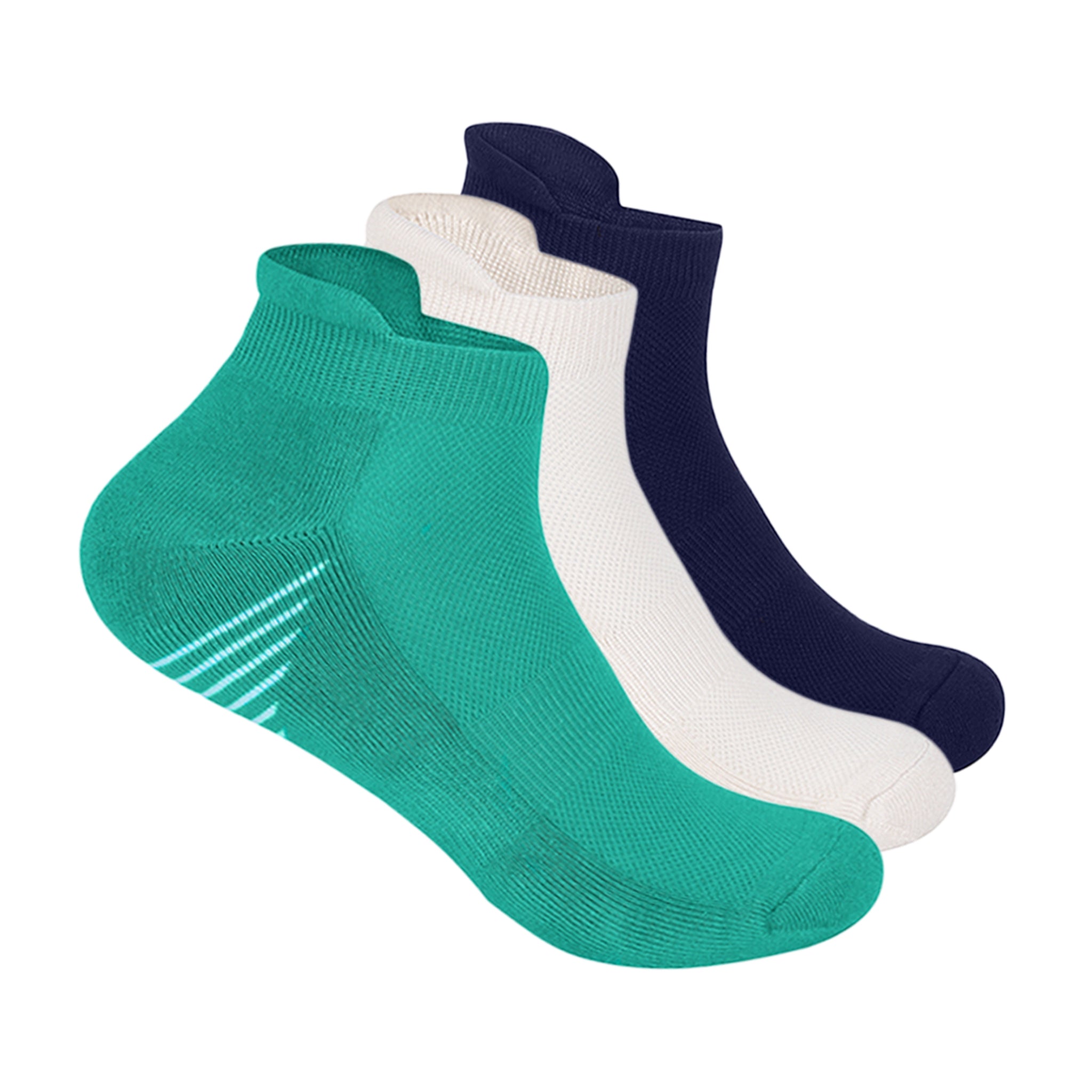 Dash Of Colour Set Of 3 Bamboo Socks For Men