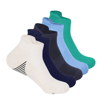 The Sports Combo Set Of 5 Bamboo Socks For Men