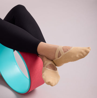 Yoga and Pilates Non-Slip Socks for Women - Beige