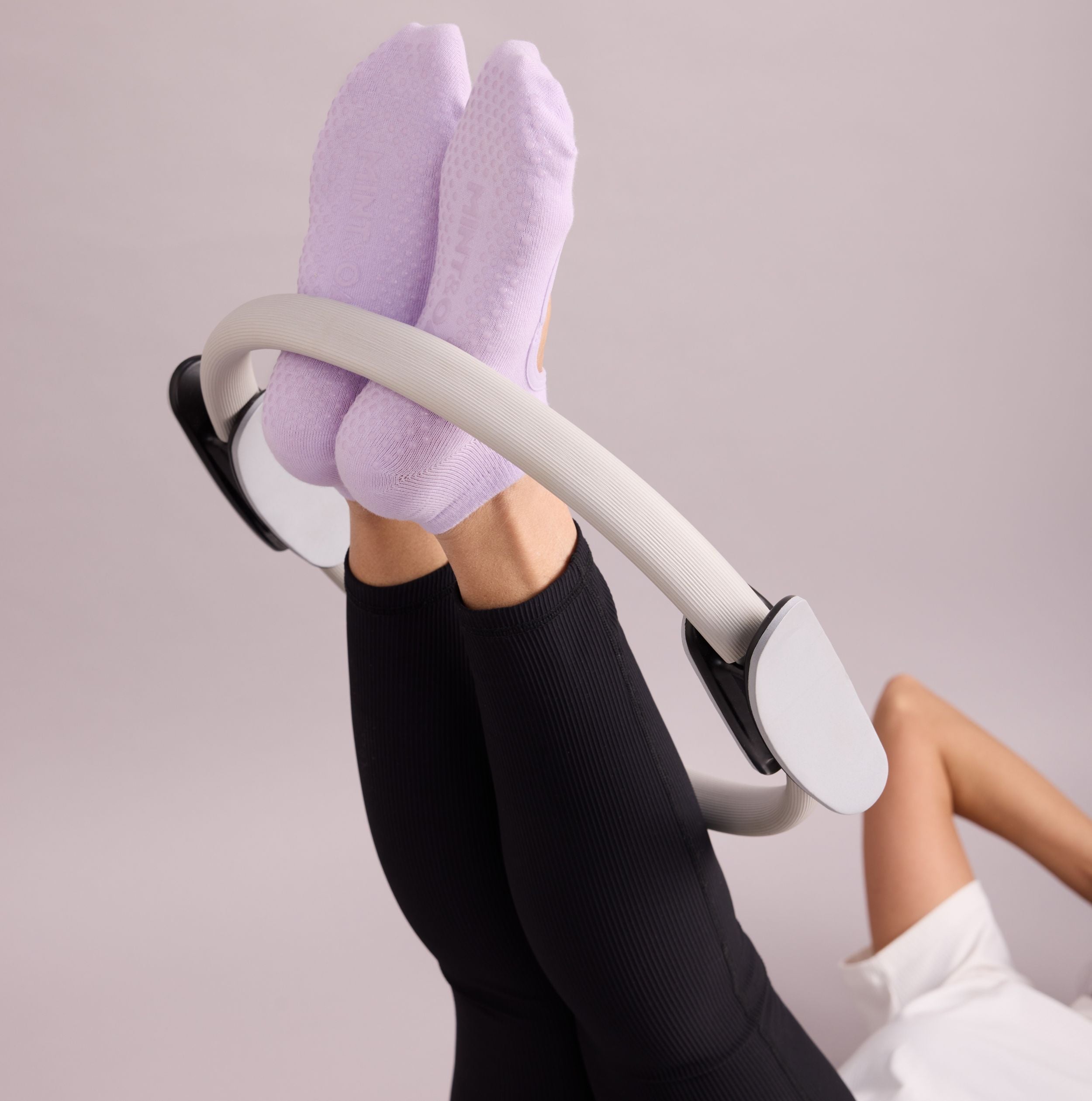 Yoga and Pilates Non-Slip Socks for Women - Light Purple