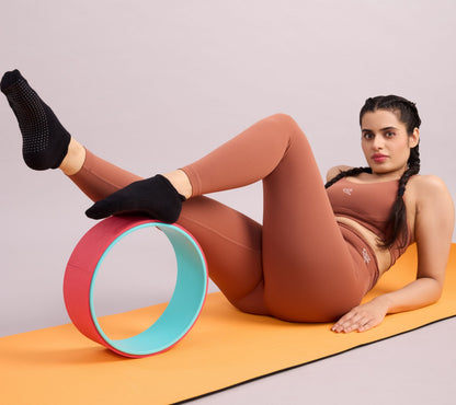 Yoga and Pilates Non-Slip Socks for Men and Women - Black