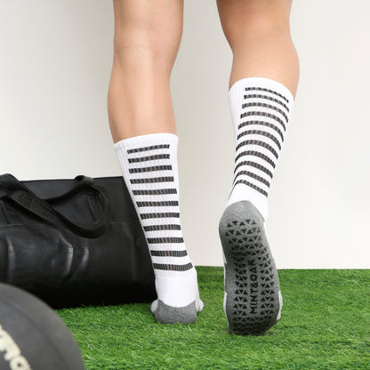 Grip Socks For Pickle, Paddle, Turf, Gym - White