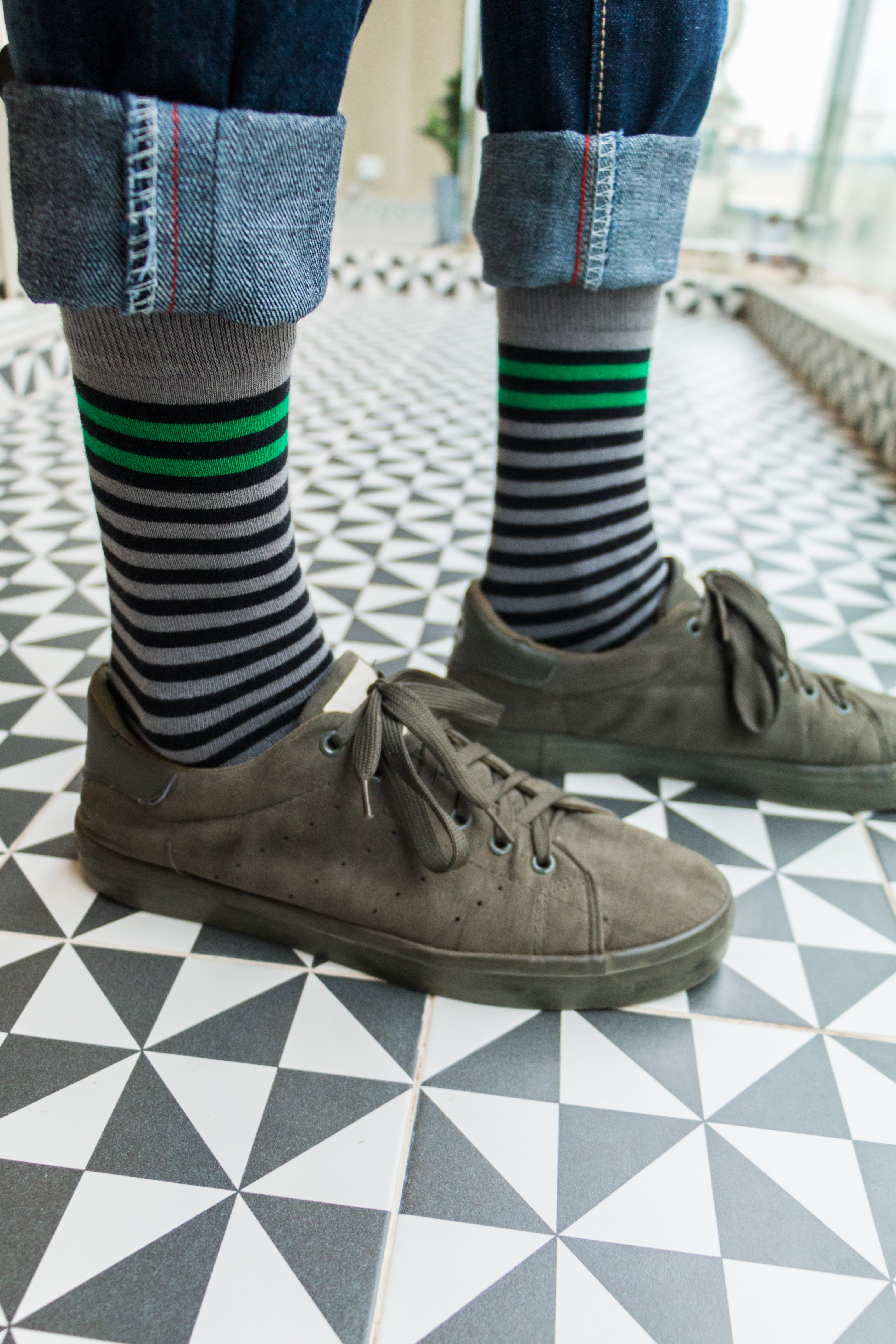 Sock Trip Set-of-3 Crew Socks for Men