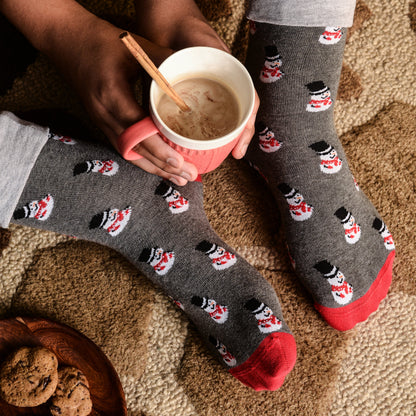 Frosty Fun Men's Crew Socks