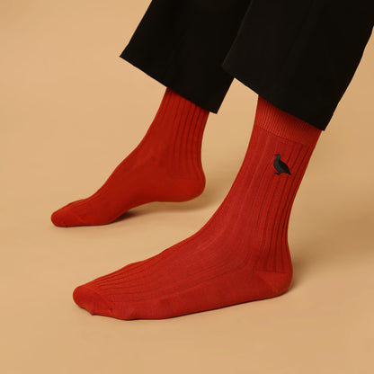 Perch Collection Set-of-3 Crew Socks for Men