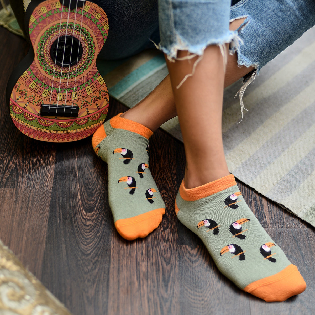 Wild & Wonderful Set-of-3 Ankle Socks for Women