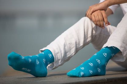 Fun and Fabulous Set-of-3 Crew Socks for Men