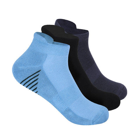 FitPro Essentials Set Of 3 Bamboo Socks For Men