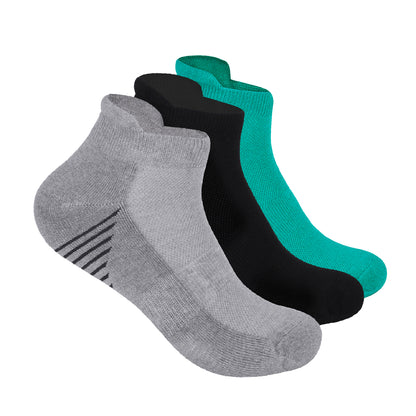 High-Performance Set Of 3 Bamboo Socks For Men