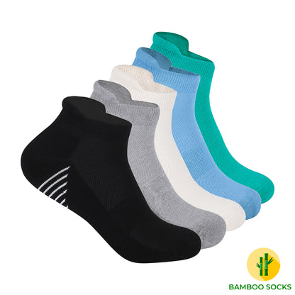 Gym Pro Set Of 5 Bamboo Socks For Men