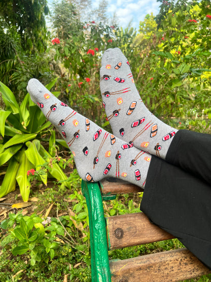 Sushi So Good Men's Crew Socks