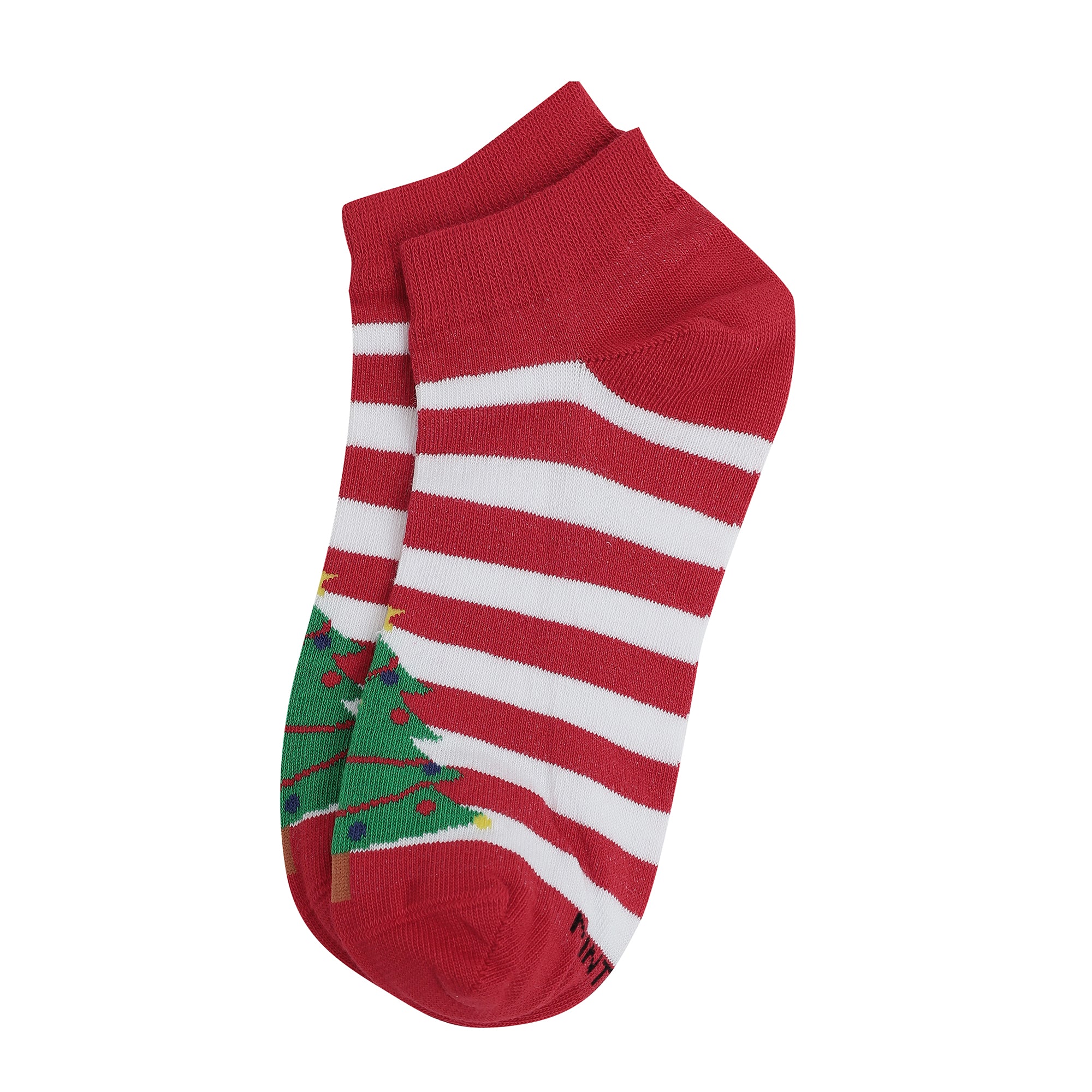 Tree with stripes Socks For Women