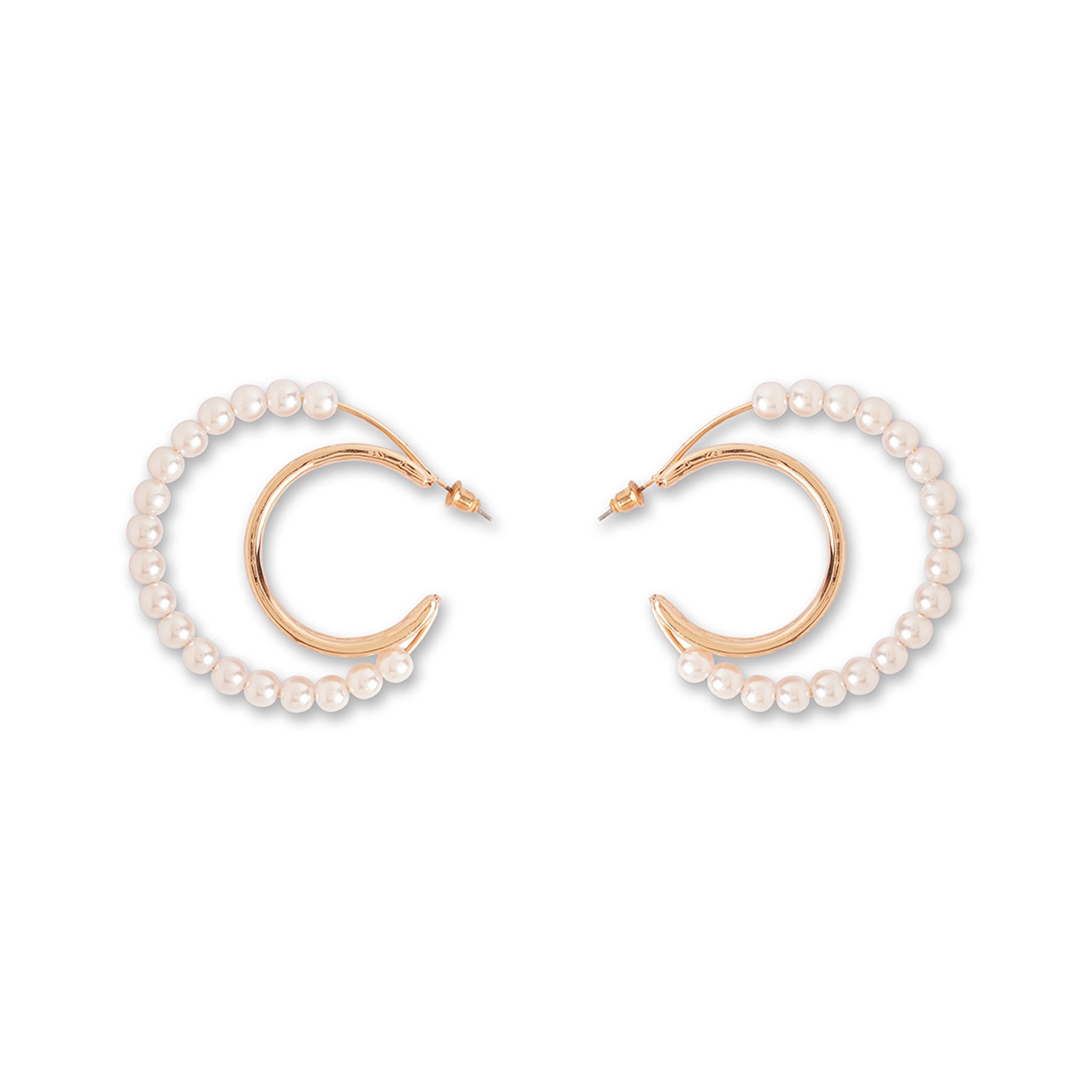 Pearl Hoops