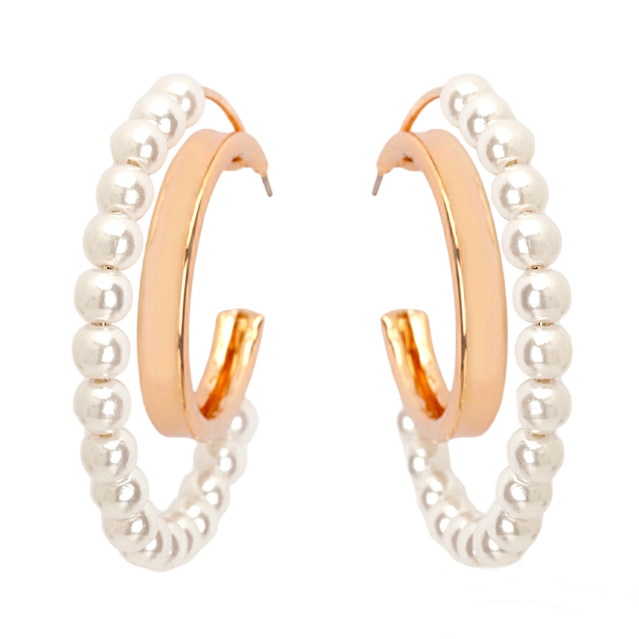 Pearl Hoops