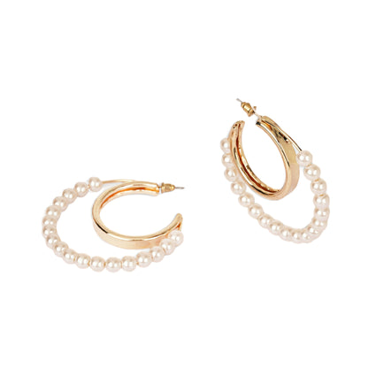 Pearl Hoops