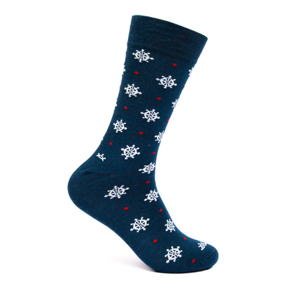 Pattern Fusion Set-of-3 Crew Socks for Men