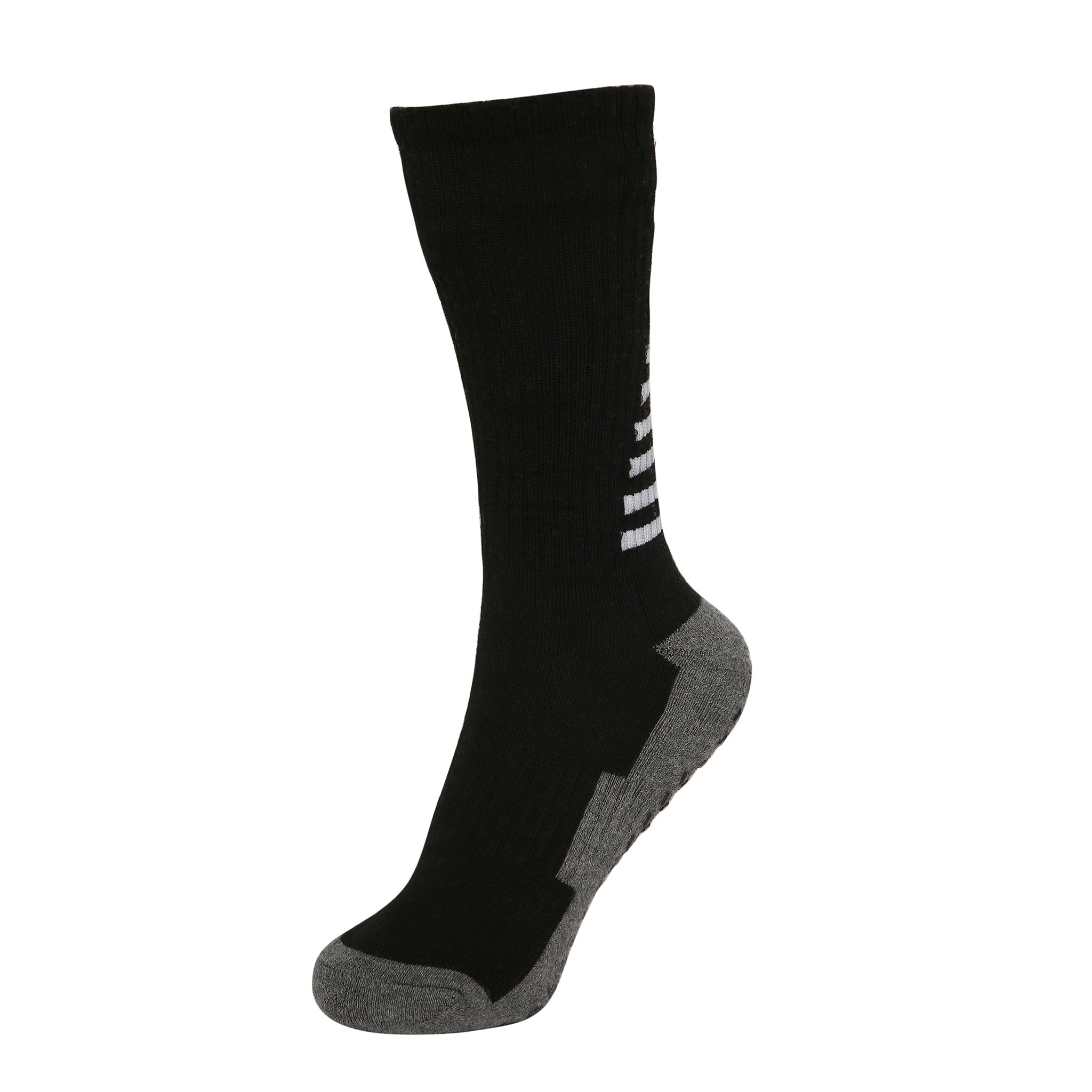 Grip Socks For Pickle, Paddle, Turf, Gym - Black