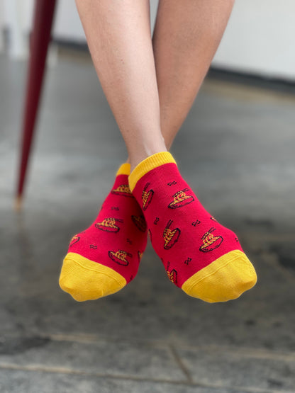 Snack Attack Set-of-3 Ankle Socks for Women