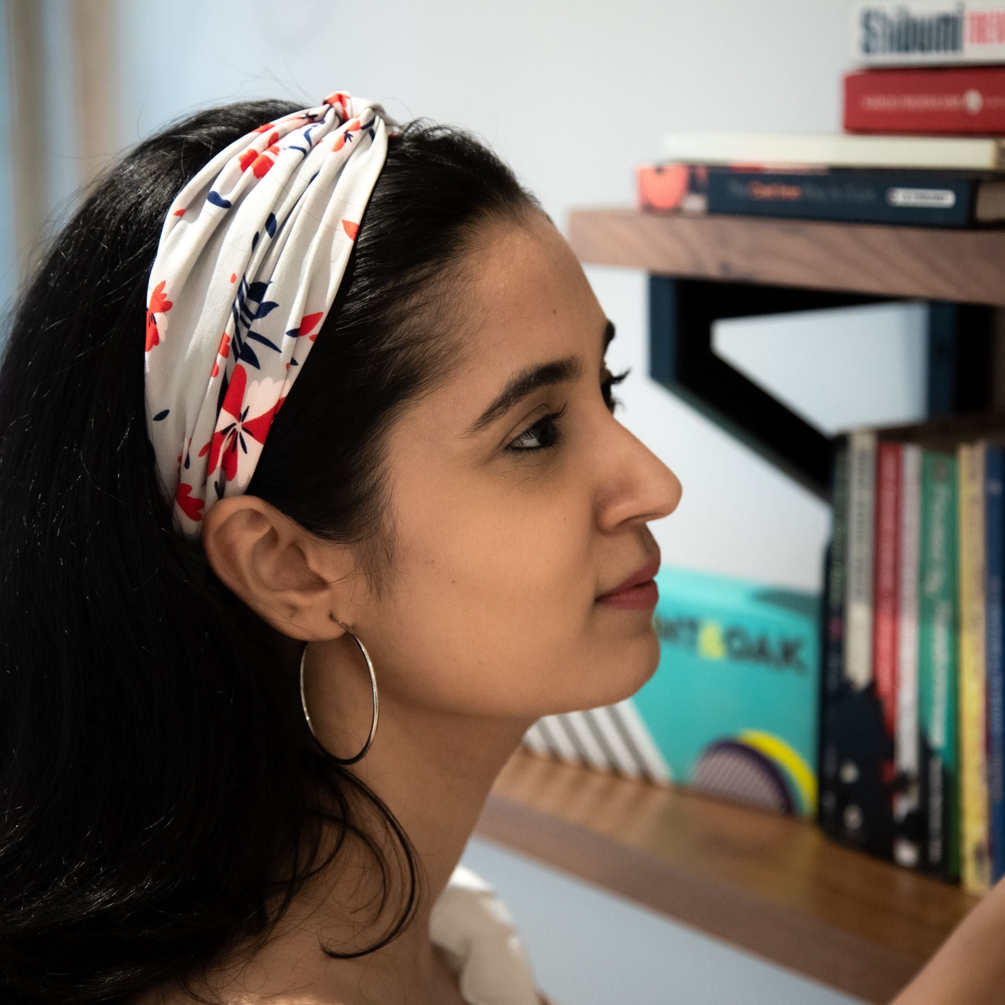 A touch of red hairband