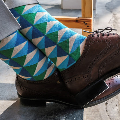 Tessellation Men's Crew Socks