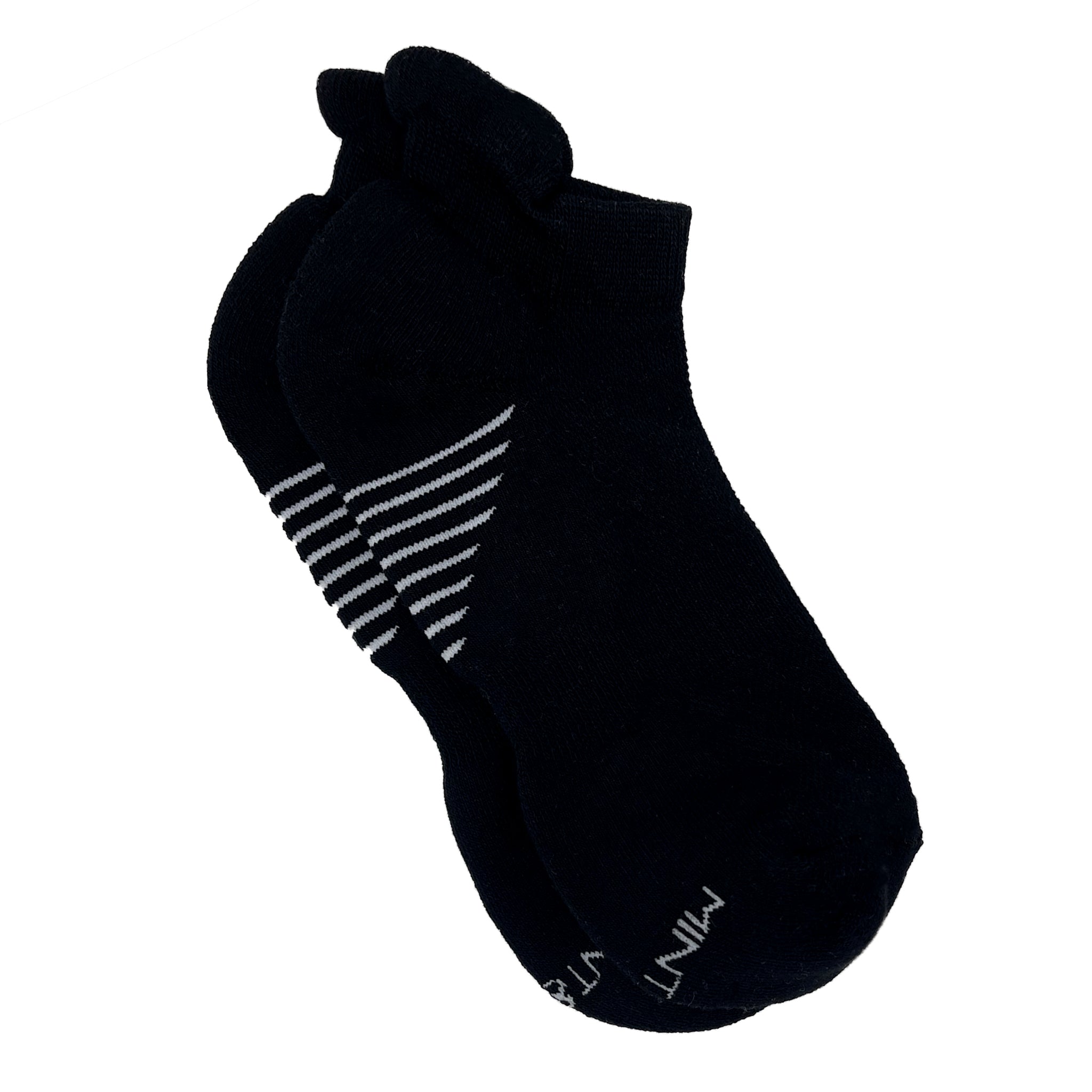 Black Bamboo Sports Socks For Men