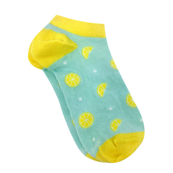 Zesty Lemon Socks For Women